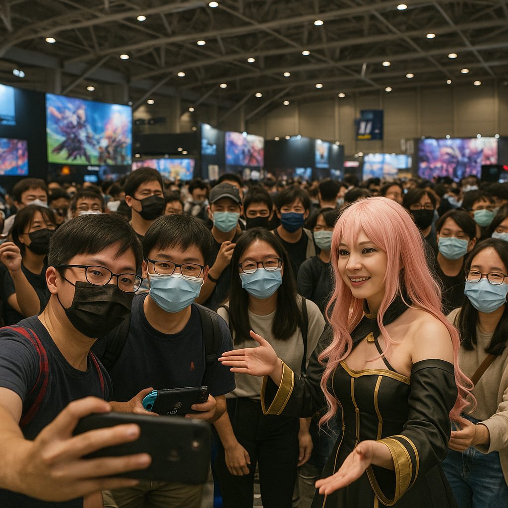 gaming convention Taiwan fans meeting