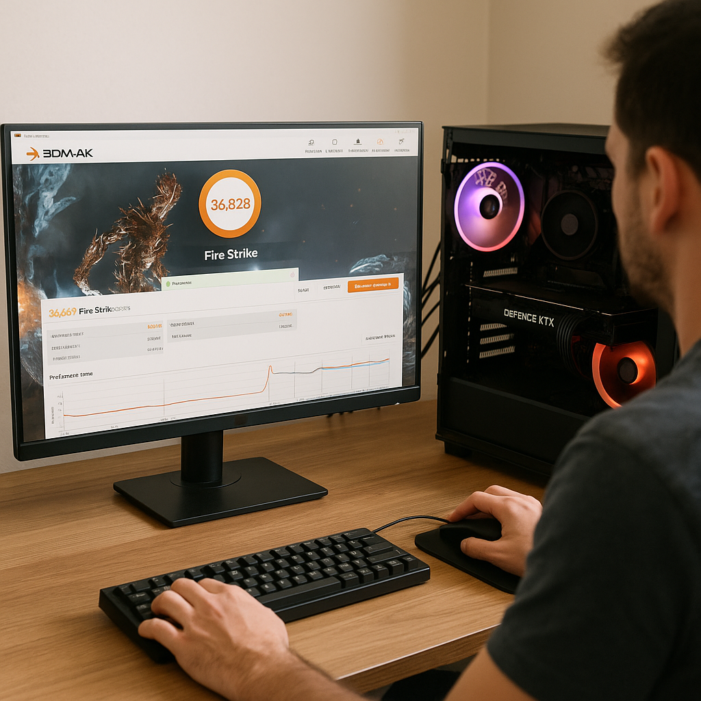 gaming PC benchmark performance testing