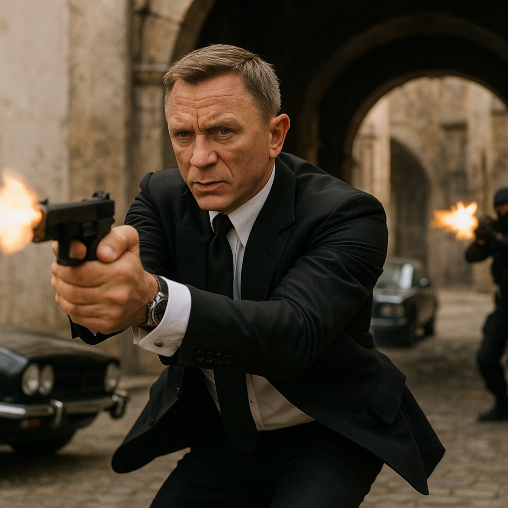 James Bond video game 007 action scene