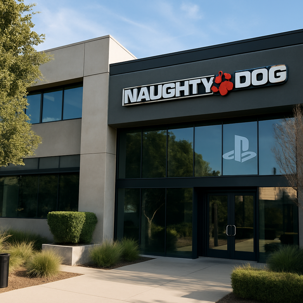 Naughty Dog studio headquarters Sony PlayStation
