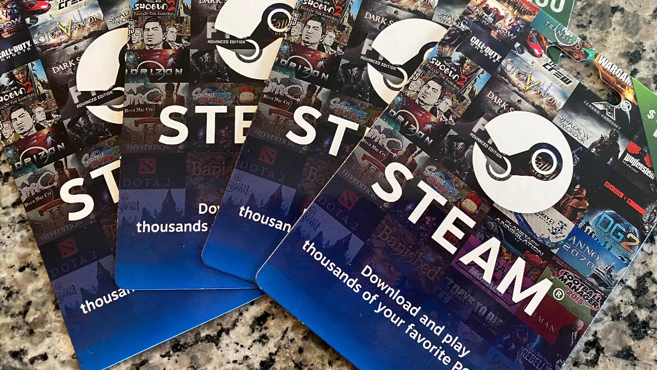 Valve Discontinues Physical Steam Gift Cards Worldwide Due to Rising Global Fraud